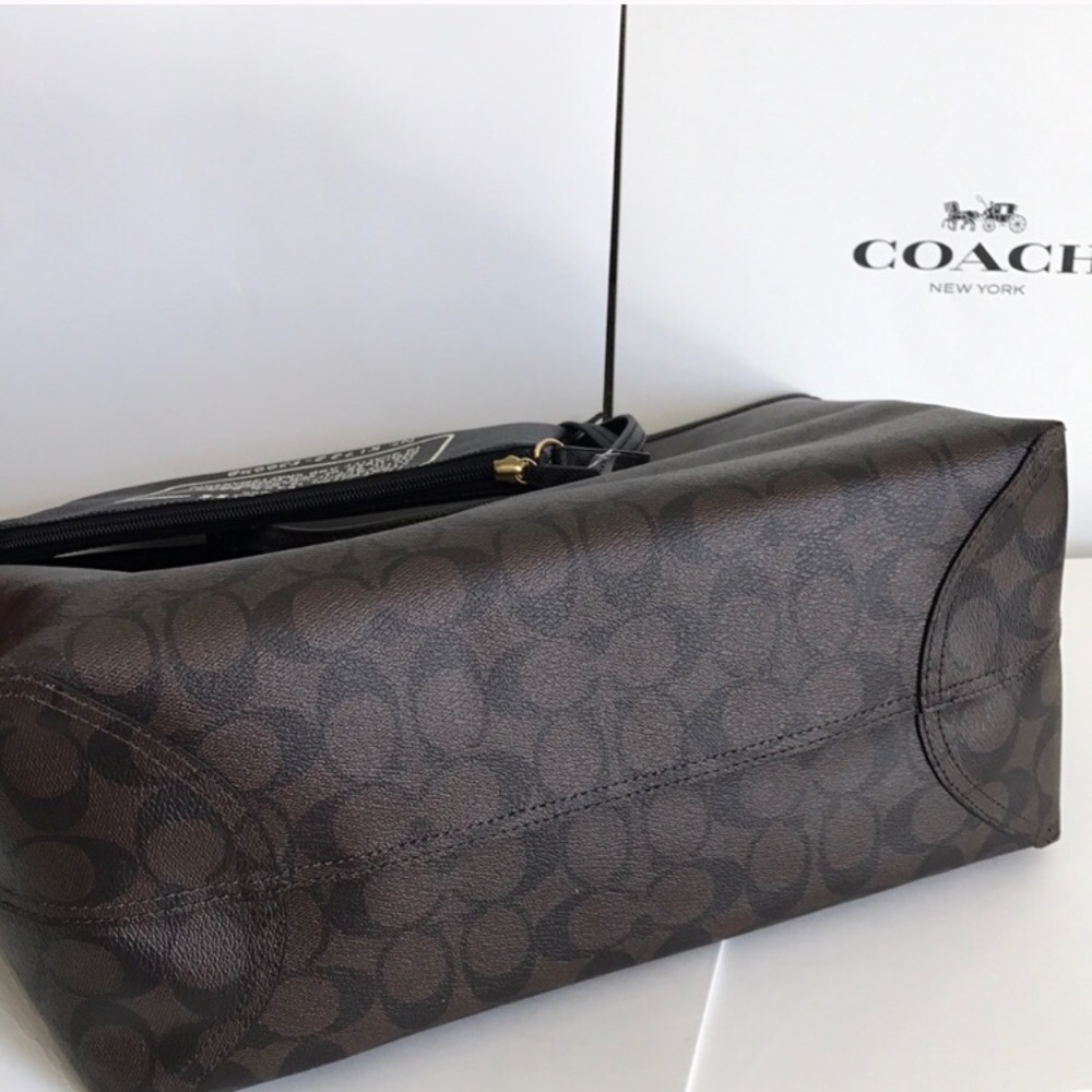 🌷coach reversible tote&pouch/shoulder bag/large - Picture 8 of 8